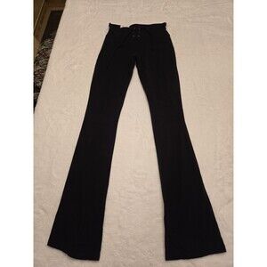 NWT So Kohls Jeggings Size XS Black Pull On Pants Yoga Skinny Bootcut Drawstring